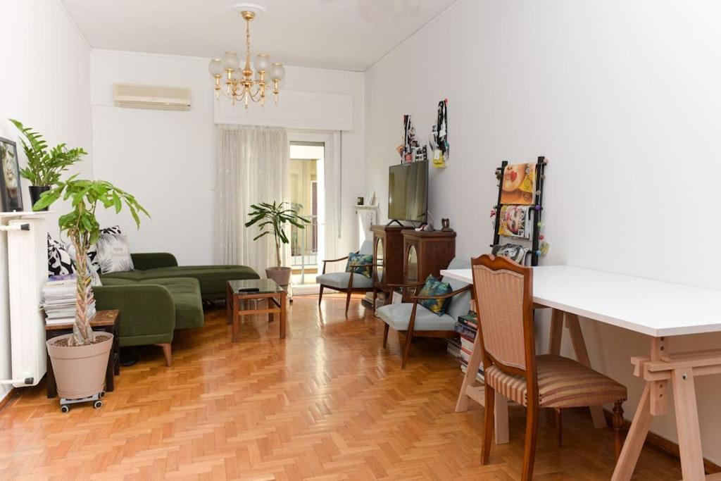 Urban-Vintage Choice 10 Minutes From Acropolis - One Bedroom Aten Exteriör bild